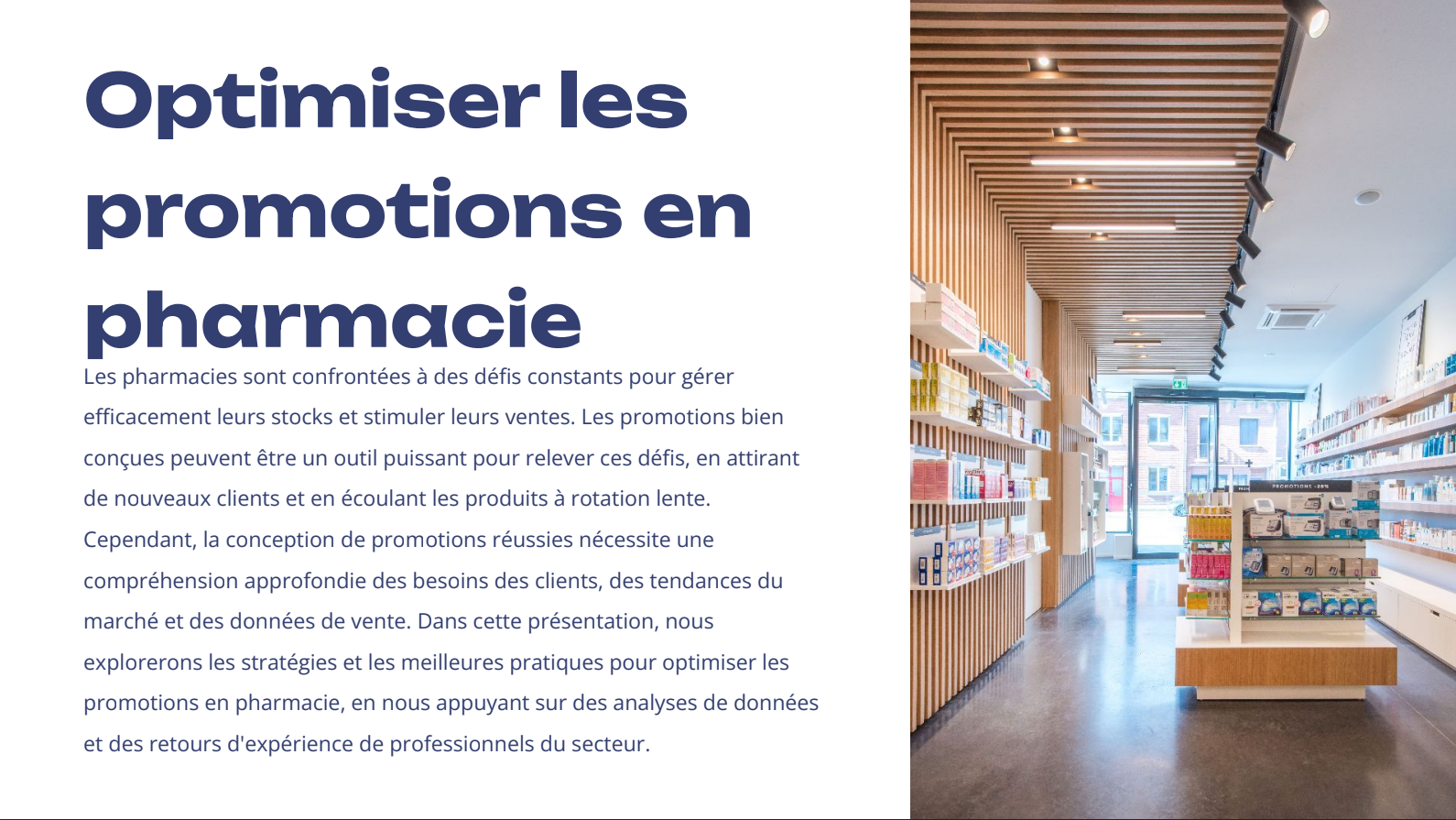 🤖  Design Modèle IA pour la pharmacie